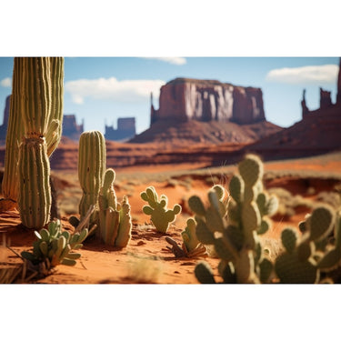 canvas of Cactus on Canvas